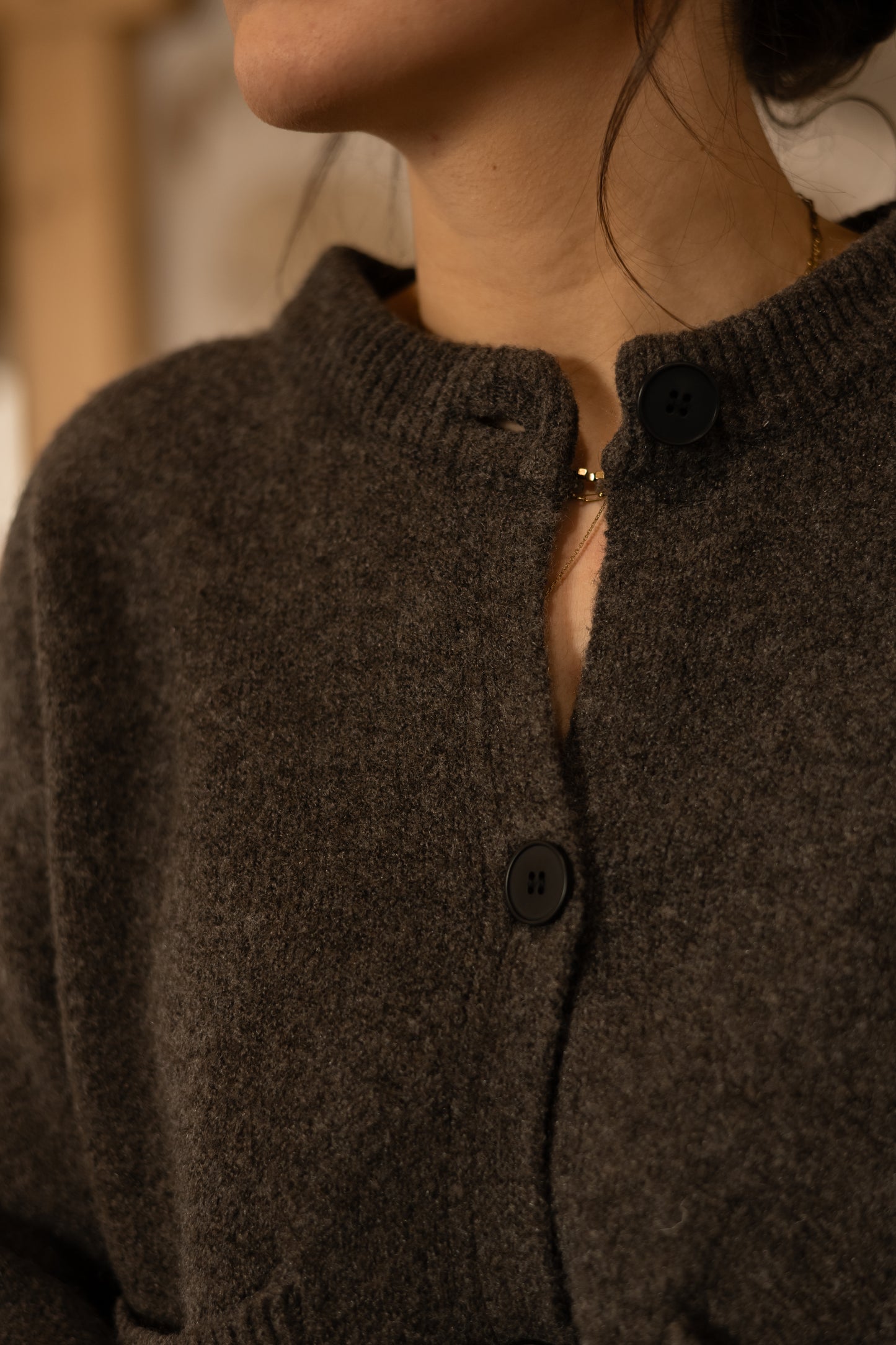 CARDIGAN ELLA ANTHRACITE